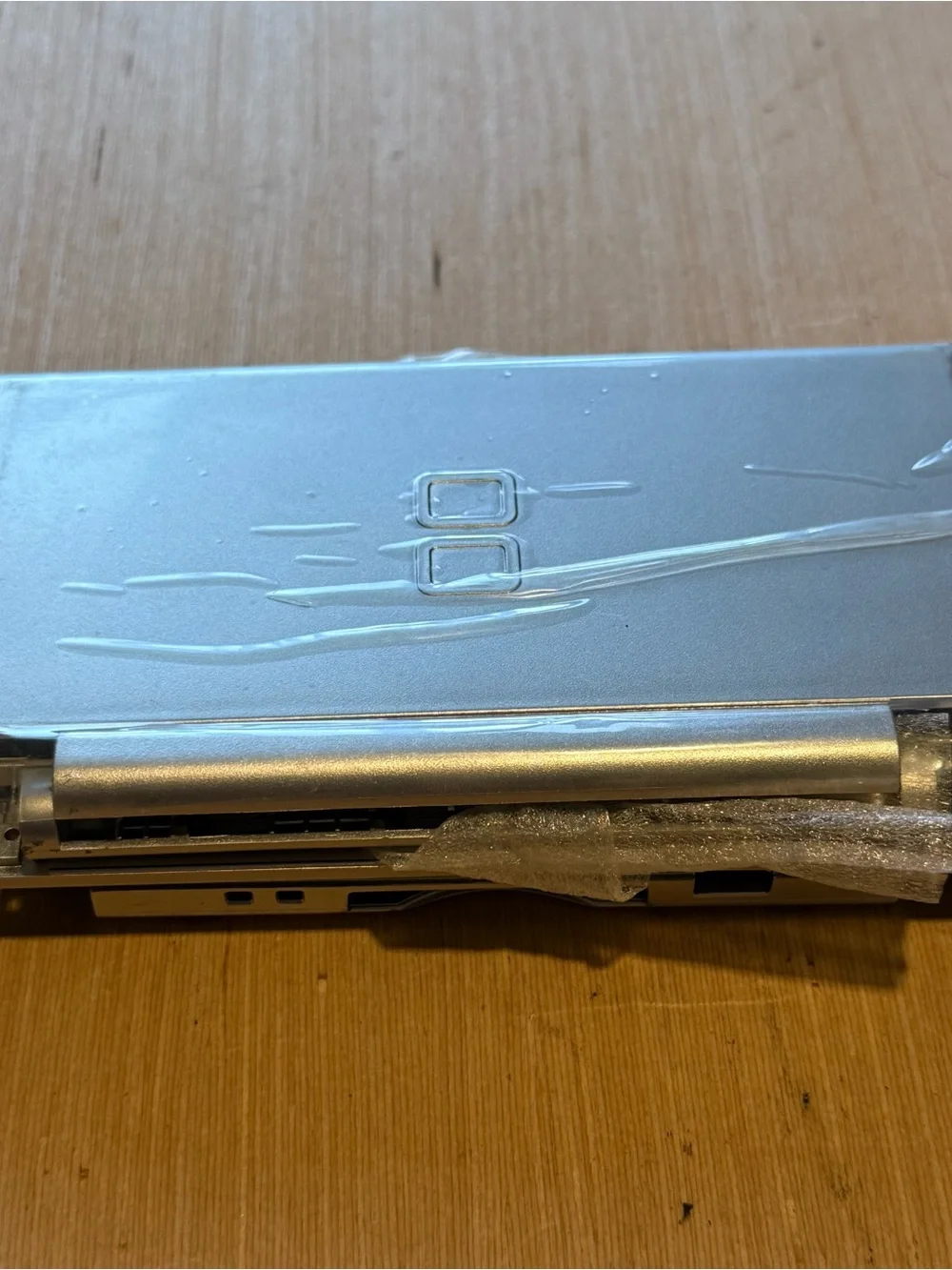 Nintendo DS Lite Full Replacement Housing Shell Silver Complete Brand New Open!